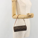 LOUIS VUITTON Monogram Papillon Pouch LV Auth 197544-18