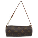 LOUIS VUITTON Monogram Papillon Pouch LV Auth 197544-3