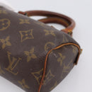 LOUIS VUITTON Monogram Mini Speedy Hand Bag M41534 LV Auth 197545-9