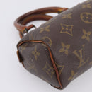 LOUIS VUITTON Monogram Mini Speedy Hand Bag M41534 LV Auth 197545-14