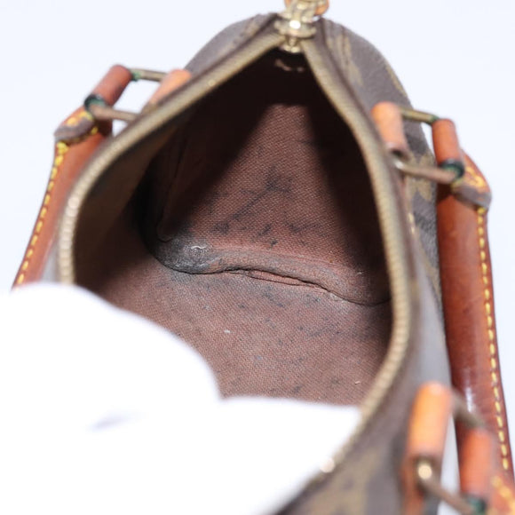 LOUIS VUITTON Monogram Mini Speedy Hand Bag M41534 LV Auth 197545