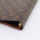 LOUIS VUITTON Monogram Agenda GM Day Planner Cover R20006 LV Auth 197546A-15