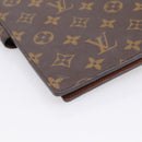 LOUIS VUITTON Monogram Agenda GM Day Planner Cover R20006 LV Auth 197546A-16