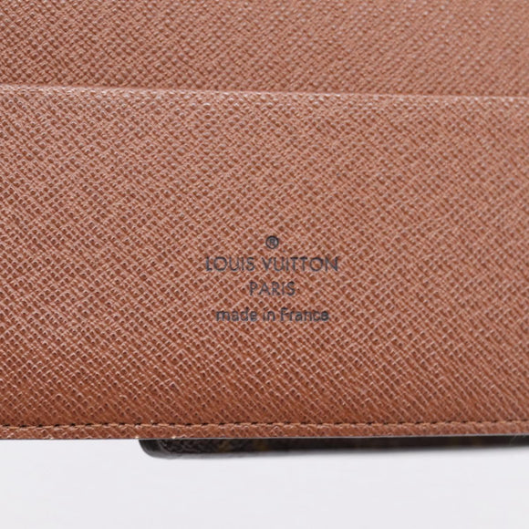 LOUIS VUITTON Monogram Agenda GM Day Planner Cover R20006 LV Auth 197546A