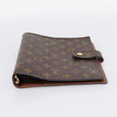 LOUIS VUITTON Monogram Agenda GM Day Planner Cover R20006 LV Auth 197546A-6