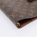 LOUIS VUITTON Monogram Agenda GM Day Planner Cover R20006 LV Auth 197546A-7