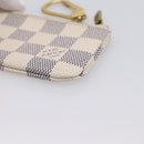 LOUIS VUITTON Damier Azur Pochette Cles Coin Purse N62659 LV Auth 197547A-15