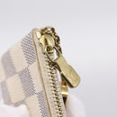 LOUIS VUITTON Damier Azur Pochette Cles Coin Purse N62659 LV Auth 197547A-9