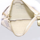 LOUIS VUITTON Damier Azur Pochette Cles Coin Purse N62659 LV Auth 197547A-11