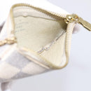 LOUIS VUITTON Damier Azur Pochette Cles Coin Purse N62659 LV Auth 197547A-17