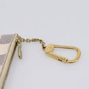 LOUIS VUITTON Damier Azur Pochette Cles Coin Purse N62659 LV Auth 197547A-6