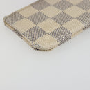 LOUIS VUITTON Damier Azur Pochette Cles Coin Purse N62659 LV Auth 197548-16