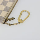 LOUIS VUITTON Damier Azur Pochette Cles Coin Purse N62659 LV Auth 197548-8