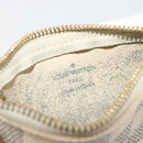 LOUIS VUITTON Damier Azur Pochette Cles Coin Purse N62659 LV Auth 197548-10