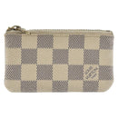 LOUIS VUITTON Damier Azur Pochette Cles Coin Purse N62659 LV Auth 197548-13