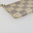 LOUIS VUITTON Damier Azur Pochette Cles Coin Purse N62659 LV Auth 197548-14