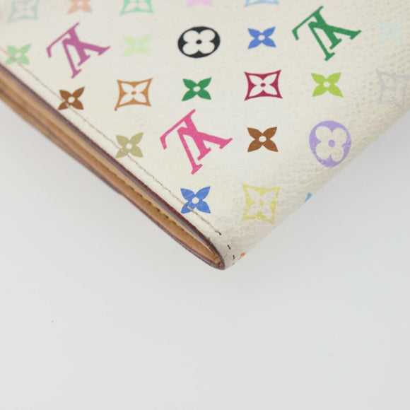 LOUIS VUITTON Multicolor Portefeuille Sarah Long Wallet M93745 LV Auth 197552