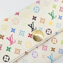LOUIS VUITTON Multicolor Portefeuille Sarah Long Wallet M93745 LV Auth 197552-19