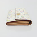 LOUIS VUITTON Multicolor Portefeuille Sarah Long Wallet M93745 LV Auth 197552-3
