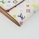LOUIS VUITTON Multicolor Portefeuille Sarah Long Wallet M93745 LV Auth 197552-15