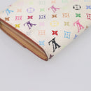 LOUIS VUITTON Multicolor Portefeuille Sarah Long Wallet M93745 LV Auth 197553-16