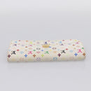 LOUIS VUITTON Multicolor Portefeuille Sarah Long Wallet M93745 LV Auth 197553-5