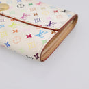 LOUIS VUITTON Multicolor Portefeuille Sarah Long Wallet M93745 LV Auth 197553-7