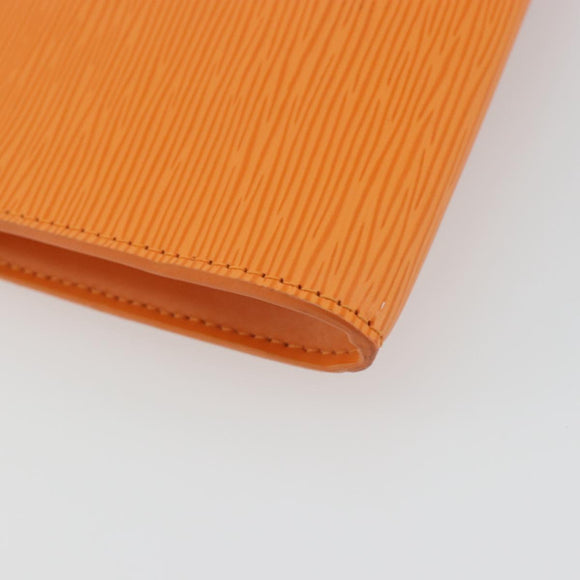LOUIS VUITTON Epi Pochette Accessoires Orange Mandarin M5294H LV Auth 197554A