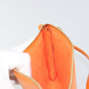 LOUIS VUITTON Epi Pochette Accessoires Orange Mandarin M5294H LV Auth 197554A-17