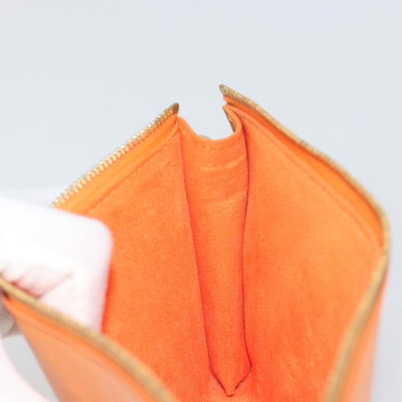 LOUIS VUITTON Epi Pochette Accessoires Orange Mandarin M5294H LV Auth 197554A