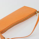 LOUIS VUITTON Epi Pochette Accessoires Orange Mandarin M5294H LV Auth 197554A-4