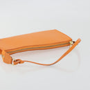 LOUIS VUITTON Epi Pochette Accessoires Orange Mandarin M5294H LV Auth 197554A-5