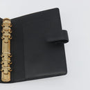 LOUIS VUITTON Nomad Agenda MM Day Planner Cover Black R20478 LV Auth 197557A-18
