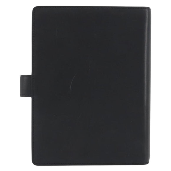 LOUIS VUITTON Nomad Agenda MM Day Planner Cover Black R20478 LV Auth 197557A