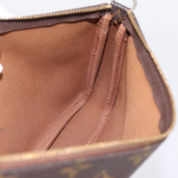LOUIS VUITTON Monogram Pochette Accessoires Pouch M51980 LV Auth 197558