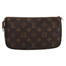 LOUIS VUITTON Monogram Pochette Accessoires Pouch M51980 LV Auth 197558-13