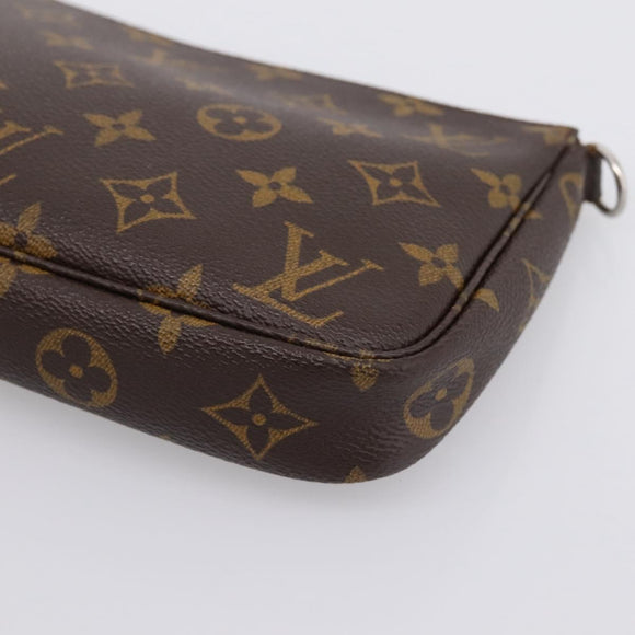 LOUIS VUITTON Monogram Pochette Accessoires Pouch M51980 LV Auth 197558