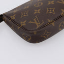 LOUIS VUITTON Monogram Pochette Accessoires Pouch M51980 LV Auth 197558-14