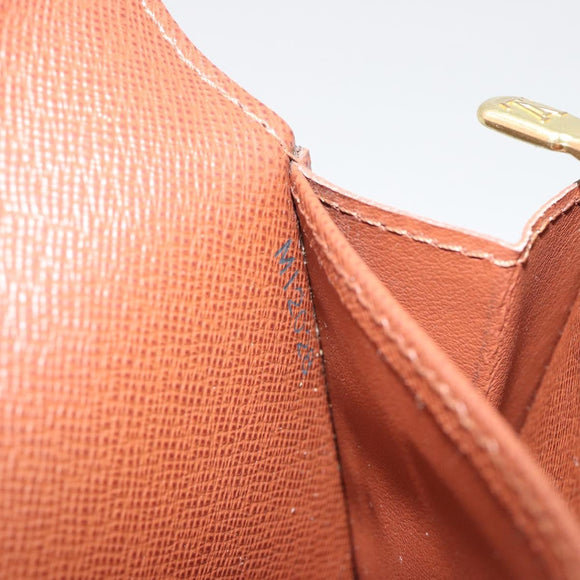 LOUIS VUITTON Monogram Portefeuille Sarah Long Wallet M61734 LV Auth 197559