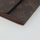 LOUIS VUITTON Monogram Portefeuille Sarah Long Wallet M61734 LV Auth 197559-14