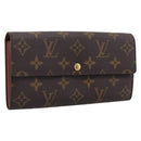 LOUIS VUITTON Monogram Portefeuille Sarah Long Wallet M61734 LV Auth 197560-1