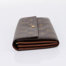 LOUIS VUITTON Monogram Portefeuille Sarah Long Wallet M61734 LV Auth 197560-3