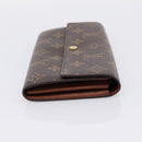 LOUIS VUITTON Monogram Portefeuille Sarah Long Wallet M61734 LV Auth 197560-4