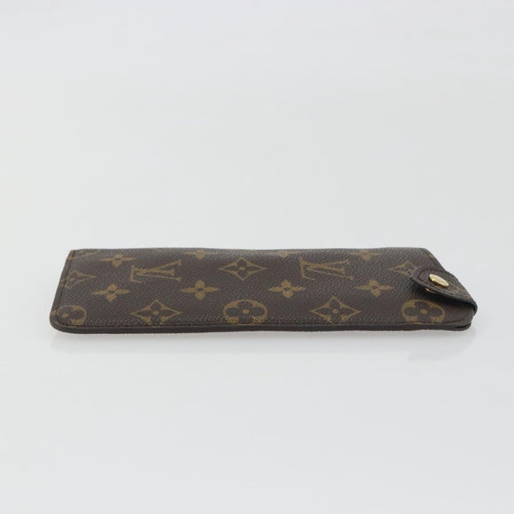 LOUIS VUITTON Monogram Etui Lunette PM Glasses Case M66545 LV Auth 197561V