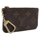 LOUIS VUITTON Monogram Pochette Cles Coin Purse M60033 LV Auth 197562-1