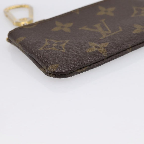 LOUIS VUITTON Monogram Pochette Cles Coin Purse M60033 LV Auth 197562