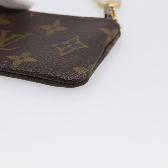 LOUIS VUITTON Monogram Pochette Cles Coin Purse M60033 LV Auth 197562