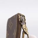 LOUIS VUITTON Monogram Pochette Cles Coin Purse M60033 LV Auth 197562-9
