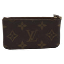LOUIS VUITTON Monogram Pochette Cles Coin Purse M60033 LV Auth 197562-2