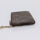 LOUIS VUITTON Monogram Pochette Cles Coin Purse M60033 LV Auth 197562-3